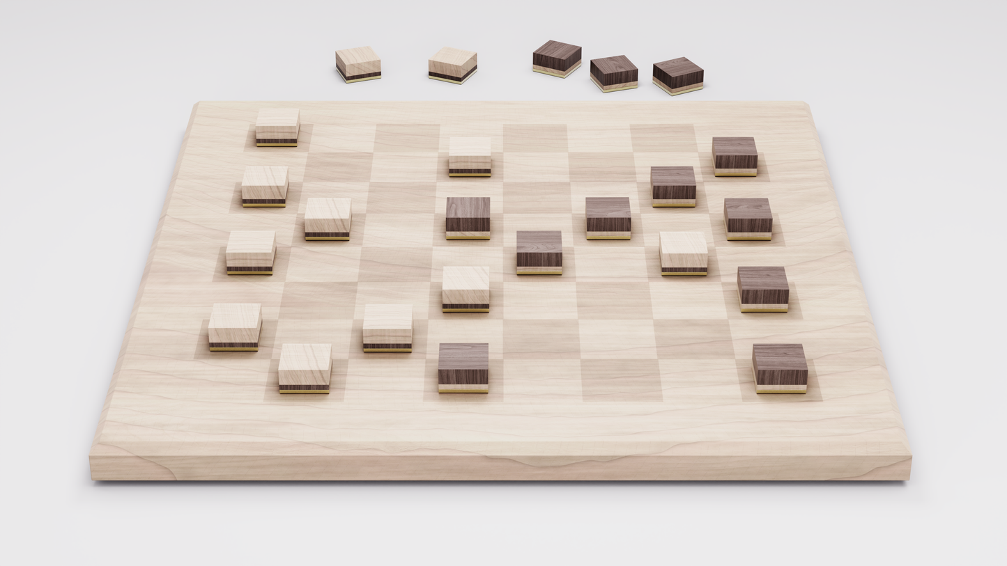Checkers Set S400 8x8