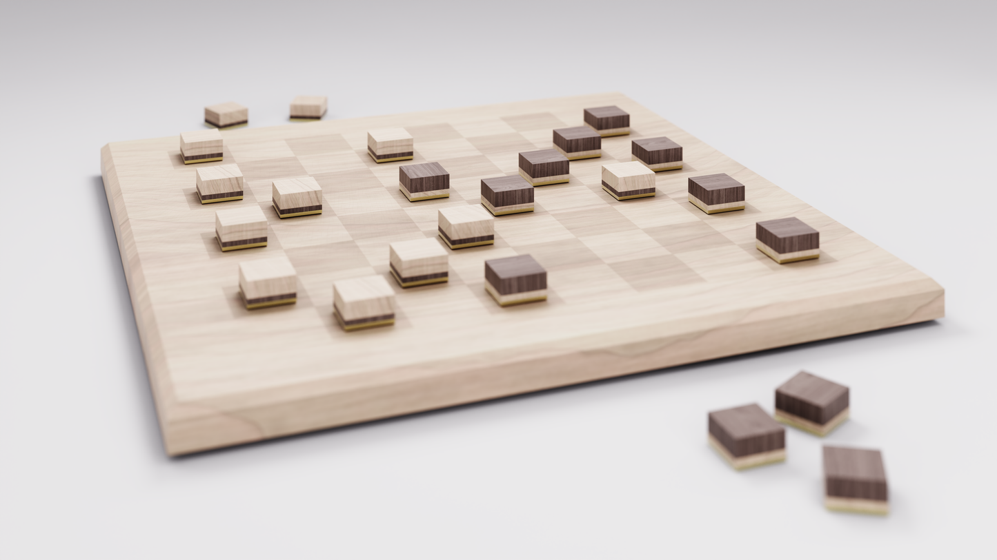 Checkers Set S400 8x8