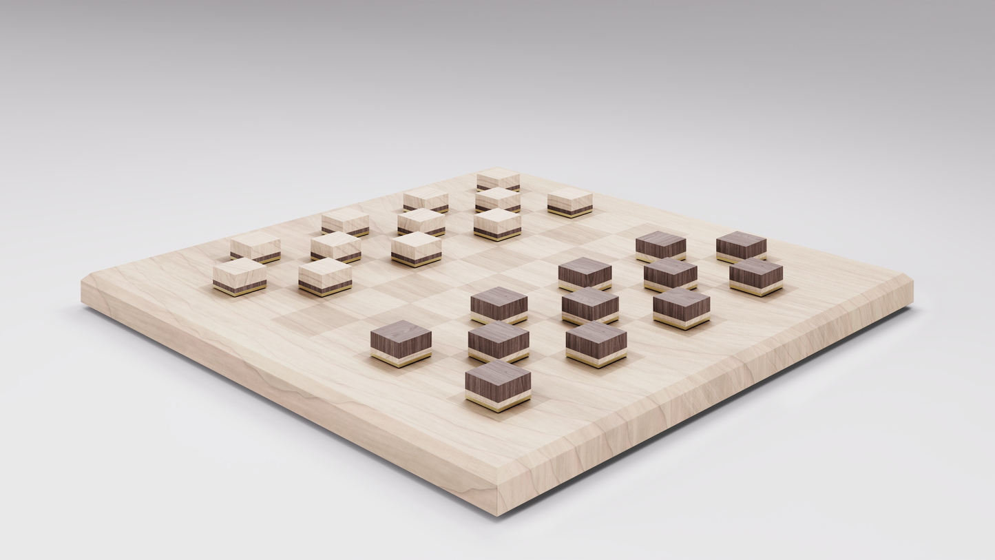 Checkers Set S400 8x8