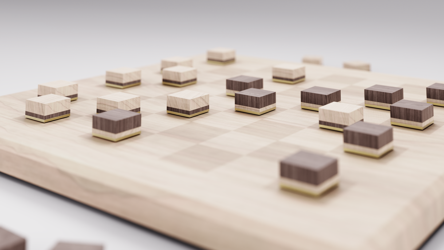 Checkers Set S400 8x8